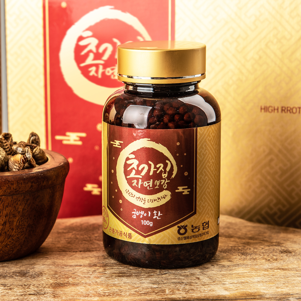 [안심·직접생산] 국내산100% 초가집굼벵이 굼벵이환 100g, 1개 제품 이미지