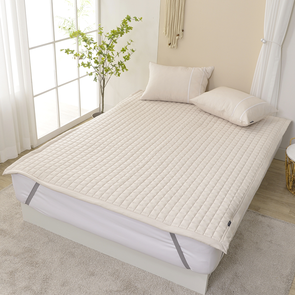 나라데코 부드러운 마이크로모달 워싱 사계절 밴딩 침대패드 SS