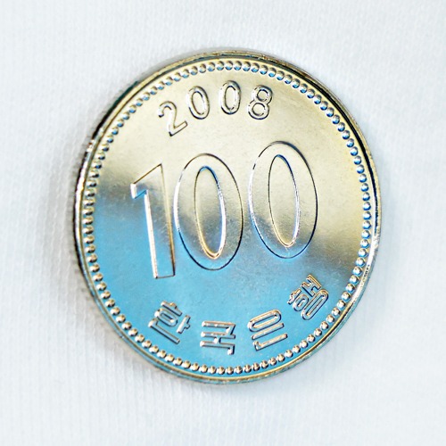 한국은행 2008년 100주 미사용 낱개 알주화 - 메인 이미지