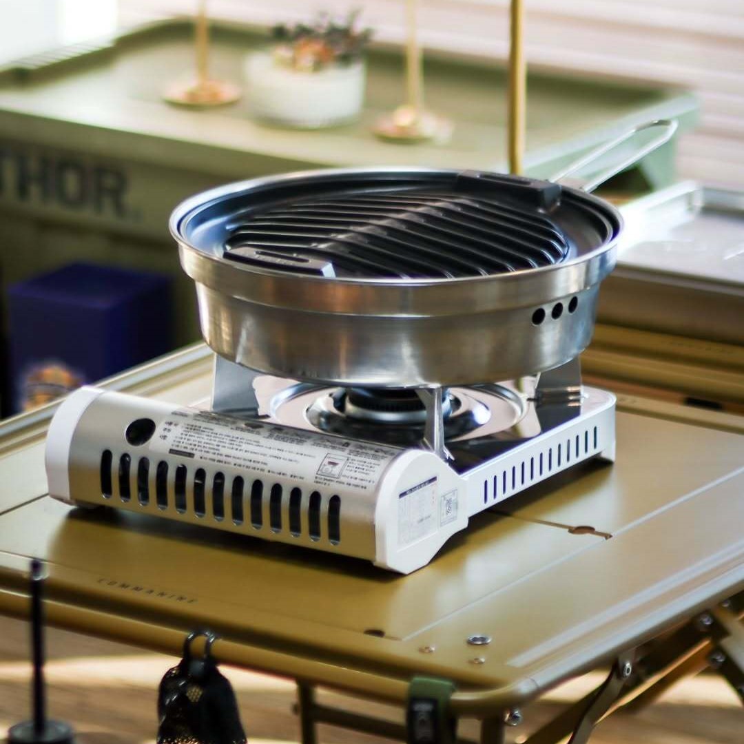 디바디바 애니웨어 가정용화로 숯불화로 가스그릴 바베큐그릴 igt 화로대 캠핑불판