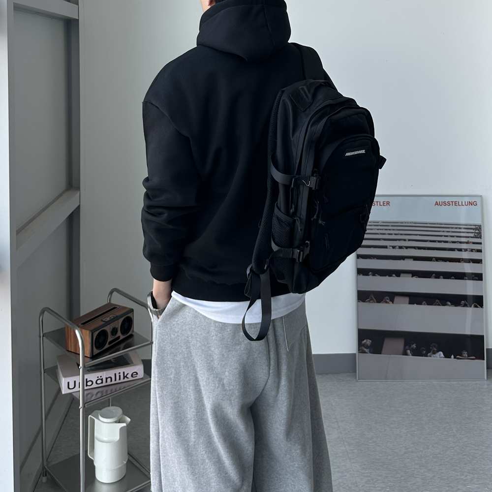 남자 기모후드티 오버핏 겨울 모자큰 커플 남자 후드티 - 상세 이미지 4