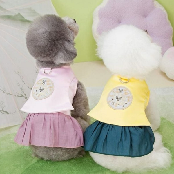 반려동물 강아지 한복 개량 고양이 한복 애견 전통 - 메인 이미지