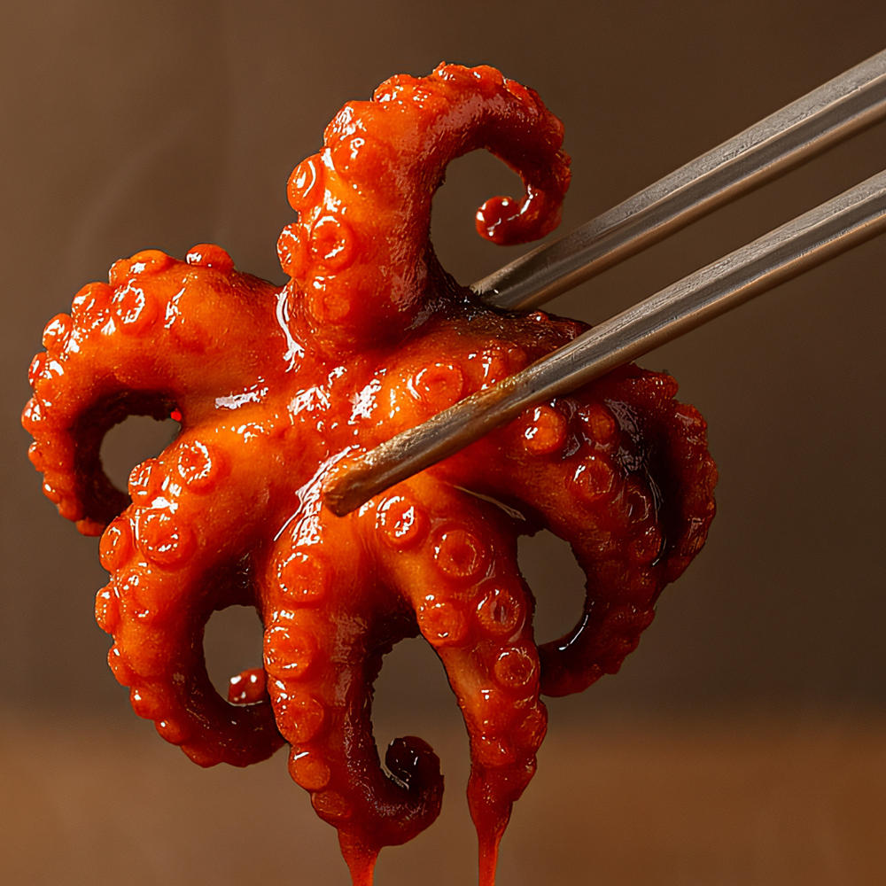 양념 불쭈꾸미 300g x 10팩 보통 맵기 볶음용 - 상품 이미지