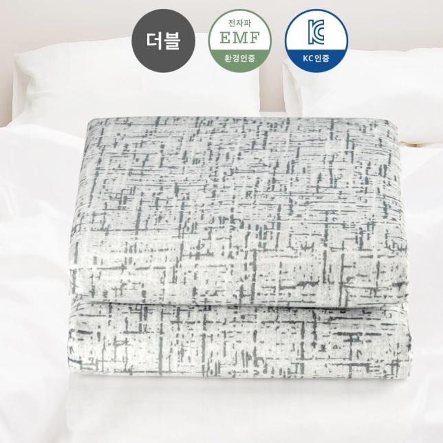 EMF전기요 2인용 전기장판 더블 거실용 침대용 온열매트