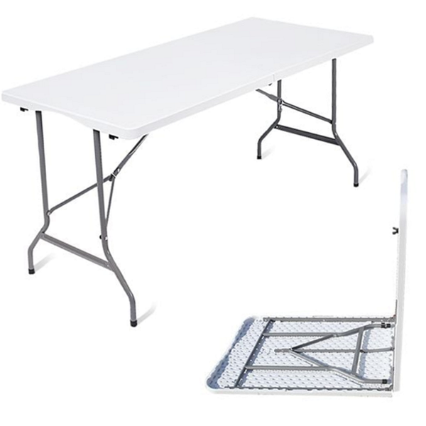 사각 야외용 접이식 탁자 1800 폴딩 플라스틱 테이블 테라스 베란다