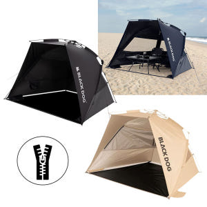 (국내) 블랙독 원터치 텐트 그늘막 타프 지니 쉘터 돔 피크닉 낚시 비치... 운동러 솔직 후기 | 실사용 리뷰 - 상품 이미지 1