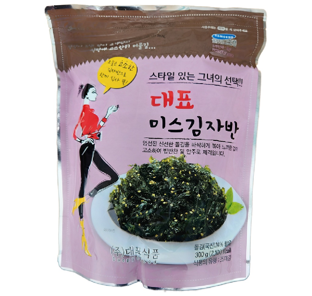 대표식품 미스김 자반볶음 중포장 가정용 업소용 식당식자재 도매가 300g, 5개 - 메인 이미지