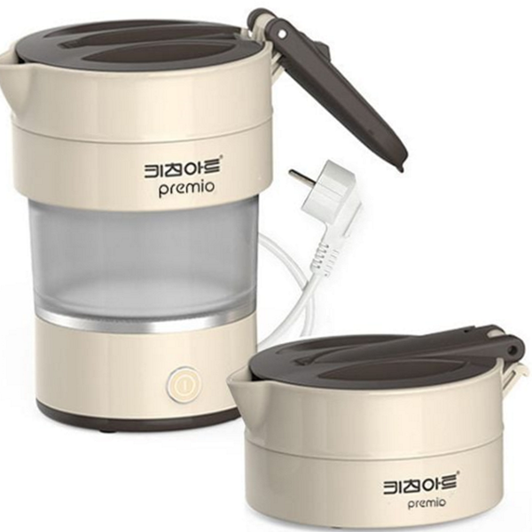 휴대용 여행용 전기 주전자 실리콘 접이식 전기 주전자 캠핑용 가정용