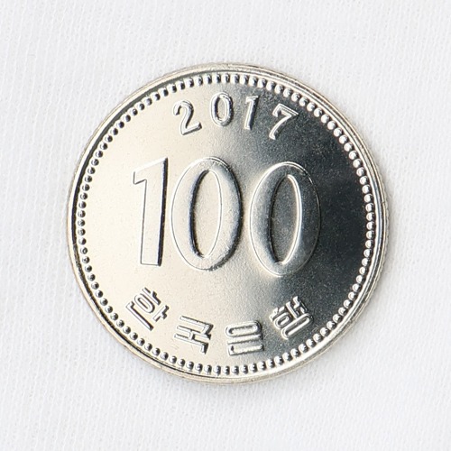 한국은행 2017년 100주 미사용 낱개 알주화 - 메인 이미지