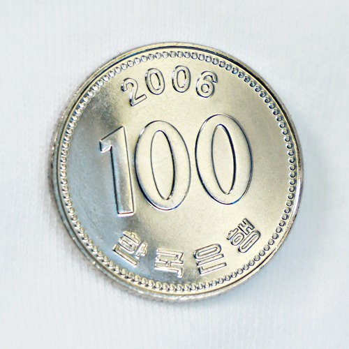 한국은행 2006년 100주 미사용 낱개 알주화 - 메인 이미지