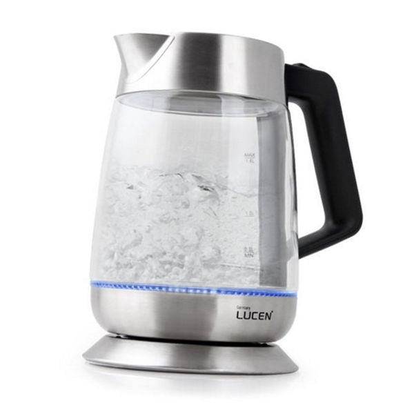 대용량 유리 전기 주전자 투명 스테인레스 전기 포트 가정용 급속