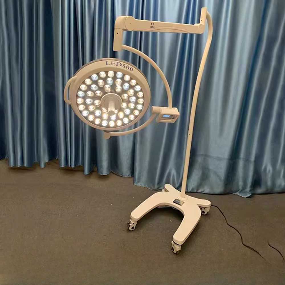 이동식 무영등 수술 보조용 무그늘 고조도 의료라이트 LED500 (스탠드형) - 상세 이미지 4