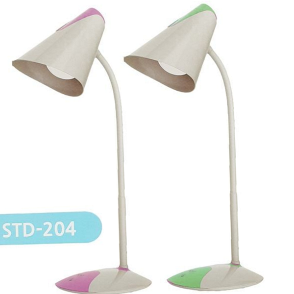 컴팩트 충전식 led 스탠드 무선 유무선 led 스탠드 탁상용 공부 - 상품 이미지