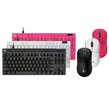 로지텍 G PRO X SUPERLIGHT 2c + PRO X TKL RAPID 키보드 마우스 세트 (블랙)