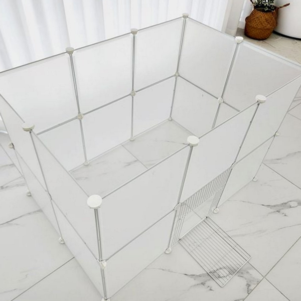 반려동물 강아지 울타리 반려묘 고양이 울타리 확장형 조립식 실내 안전