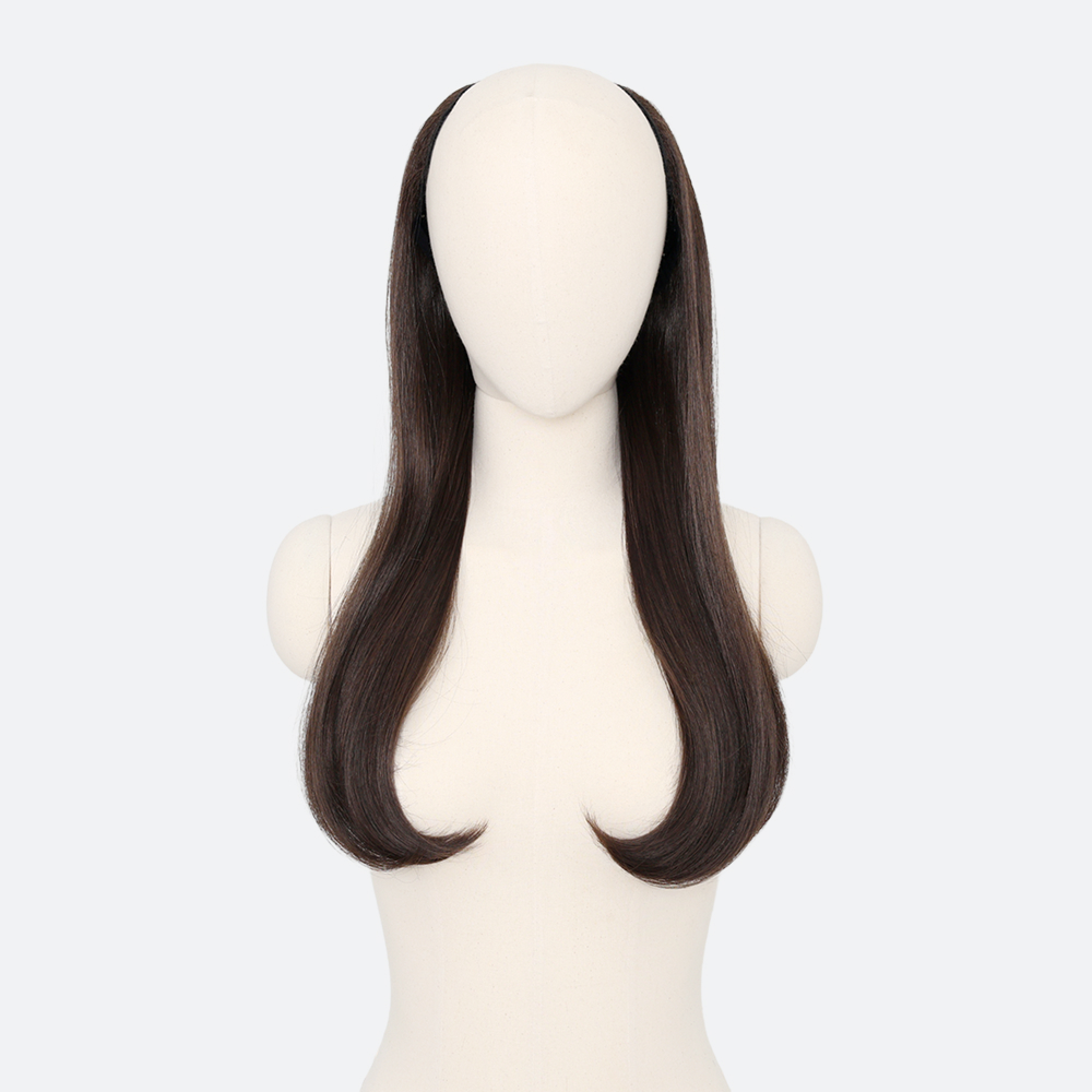 반가발 루시 루즈펌 굵은 웨이브 긴머리 이미지 8