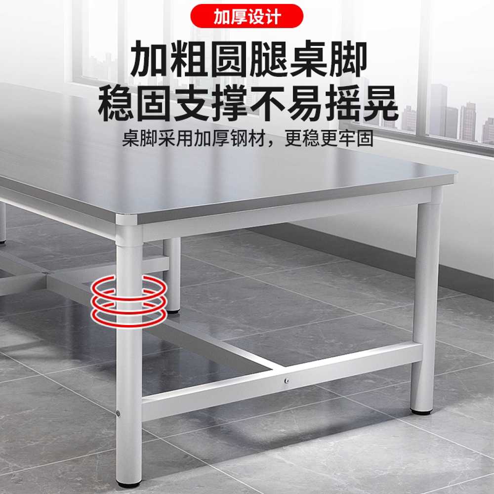 공장 테이블 작업대 철제 스텐 대형 물류 실험실 공방 120x60cm - 상세 이미지 4