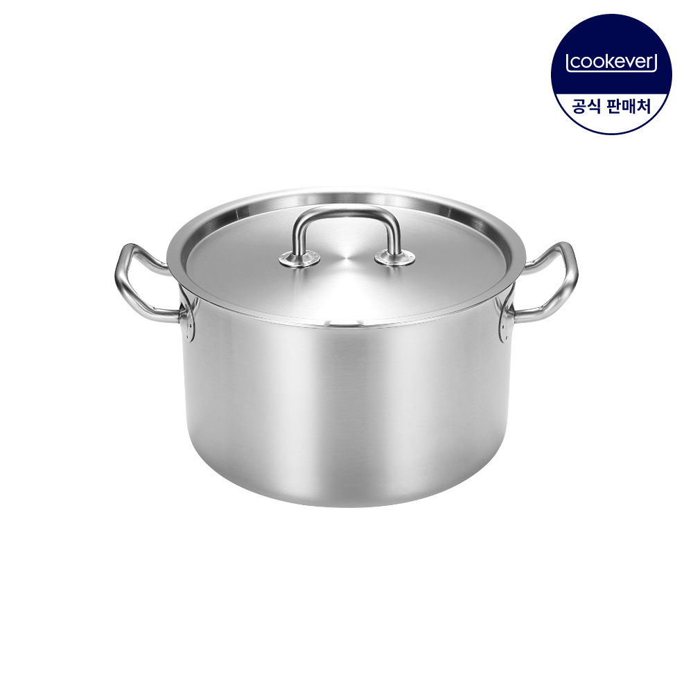쿡에버 프로 프리미엄 인덕션 통5중 스텐 양수 냄비 24cm / 편수 16cm 양수 20cm 전골 20,24cm