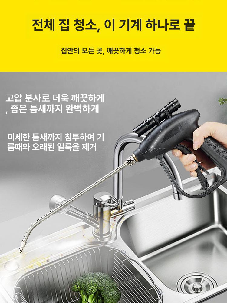 스팀 해빙기 동파 수도 배관 고온 고압 스팀청소기에어컨 주방 오염 제거 2600W 업그레이드 분무기 공구함 A - 상세 이미지 4