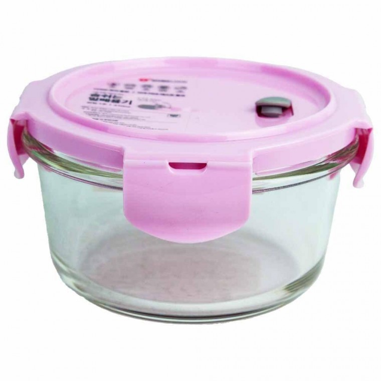 오븐락 숨쉬는 밀폐용기 원형1호 410ml(873235) - 메인 이미지