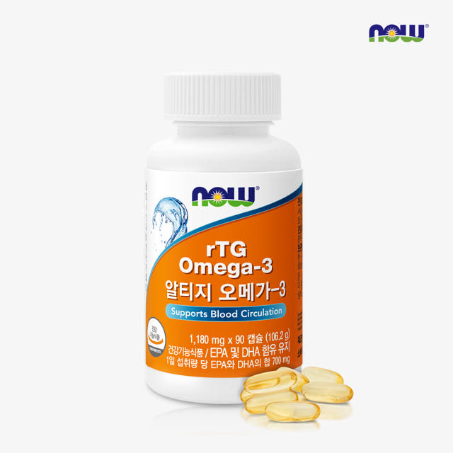 나우푸드 알티지 오메가3 EPA DHA 90캡슐