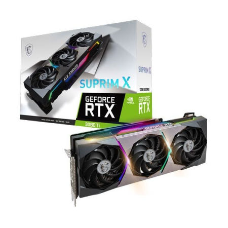 MSI MSI 지포스 RTX 3080 Ti 그래픽카드 슈프림 X 트라이프로져2S D6X 12GB