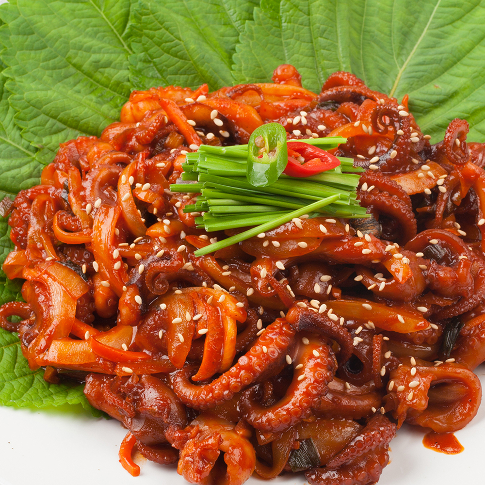 양념 불쭈꾸미 300g x 10팩 보통 맵기 볶음용 - 상세 이미지 4