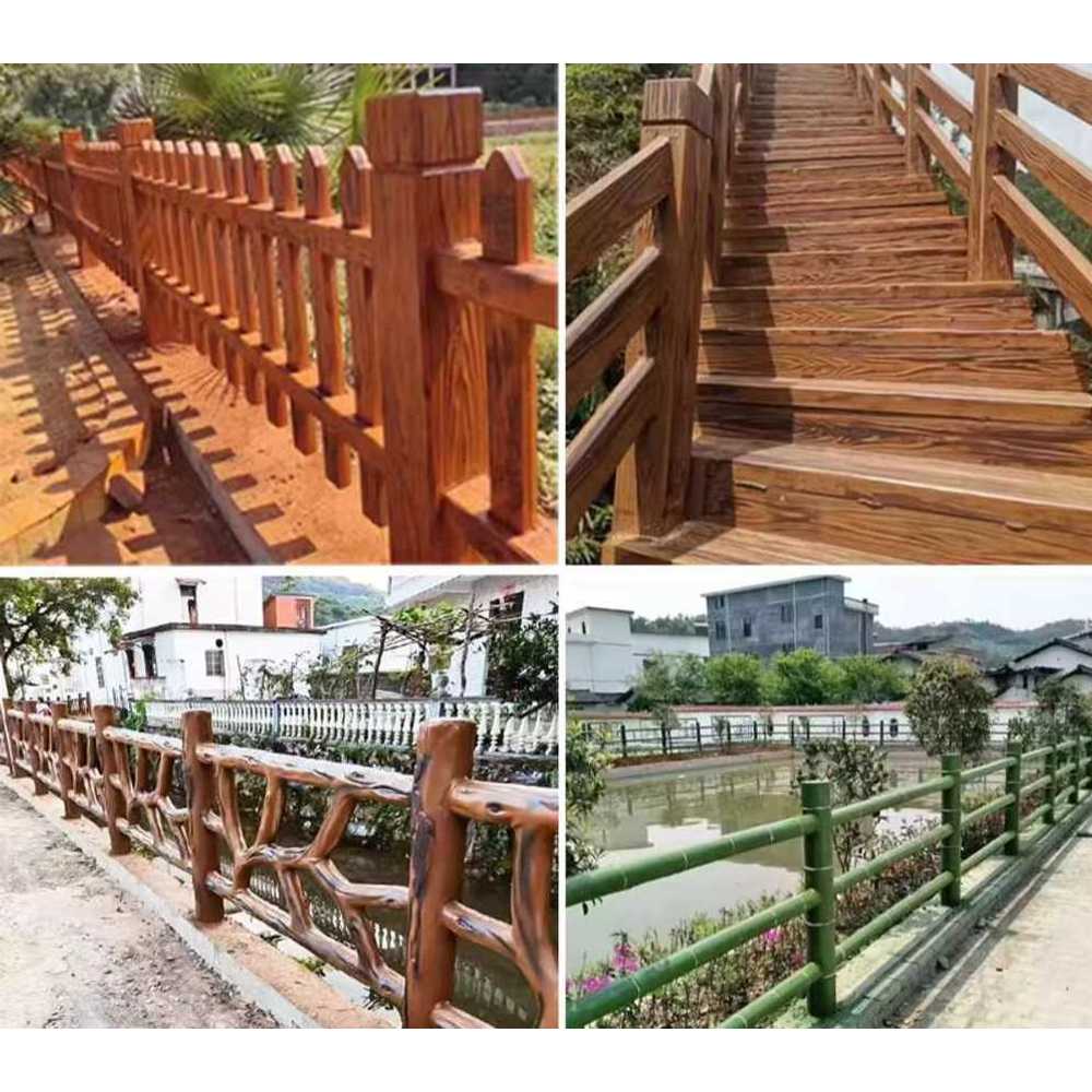난간 금형 나무 거푸집 몰드 목조 패턴 성형 작업용 1.5m ( 2단) - 상세 이미지 5