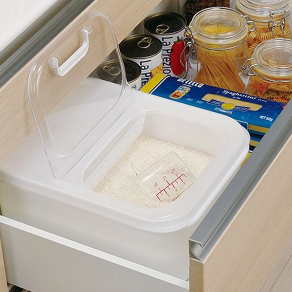 밀폐 6kg 쌀통 주방 서랍형 쌀통 잡곡 방습 - 상품 이미지