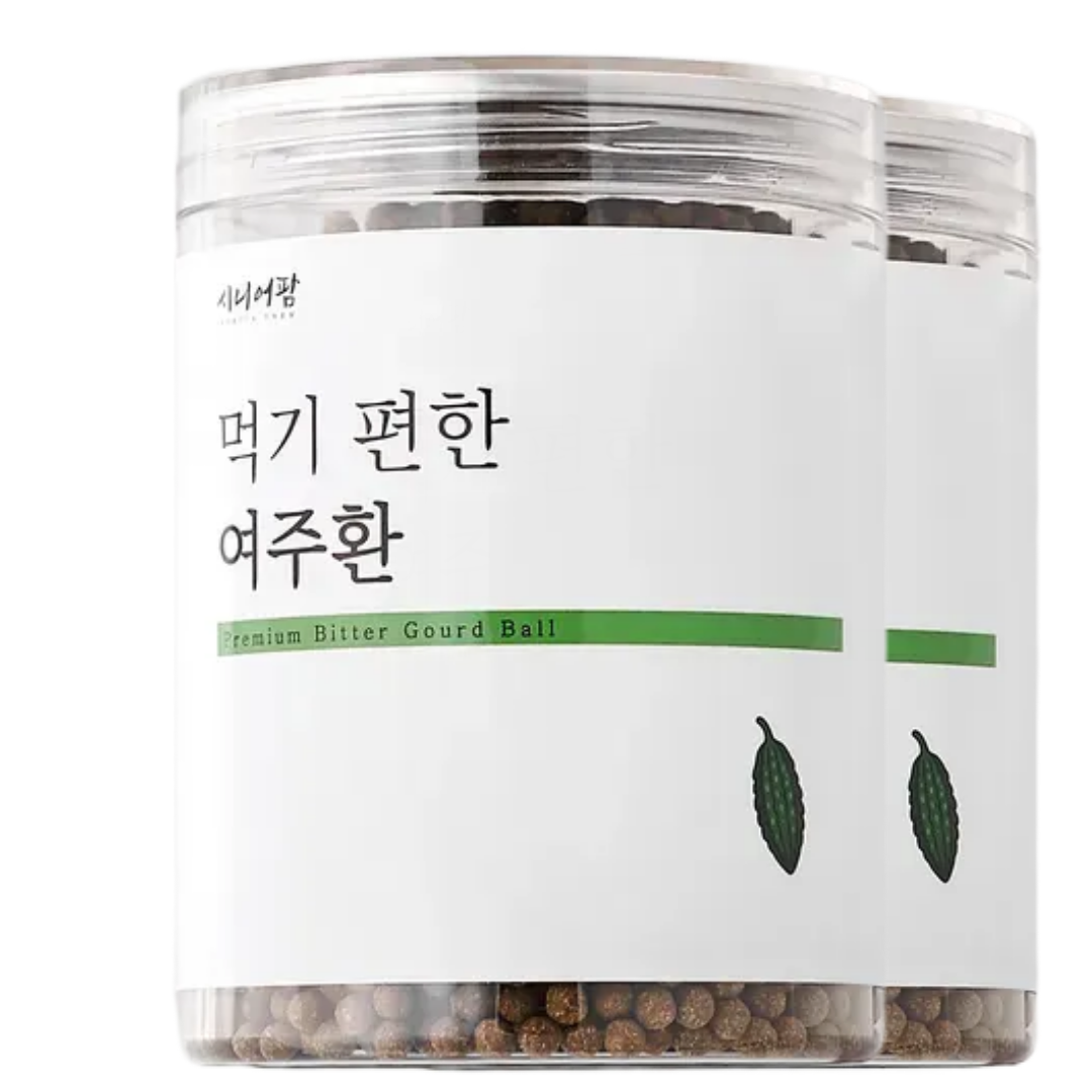 프리미엄 여주환 여주정 효능 여주먹는방법 여주먹는법 350g, 2개 - 상품 이미지