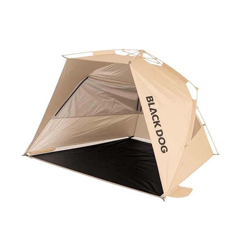 (국내) 블랙독 원터치 텐트 그늘막 타프 지니 쉘터 돔 피크닉 낚시 비치 블랙코팅