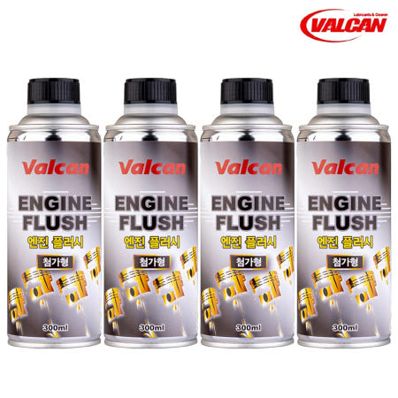 발칸 첨가형 엔진플러싱 오일세정 첨가제 300ml 4개 SET /엔진세정제
