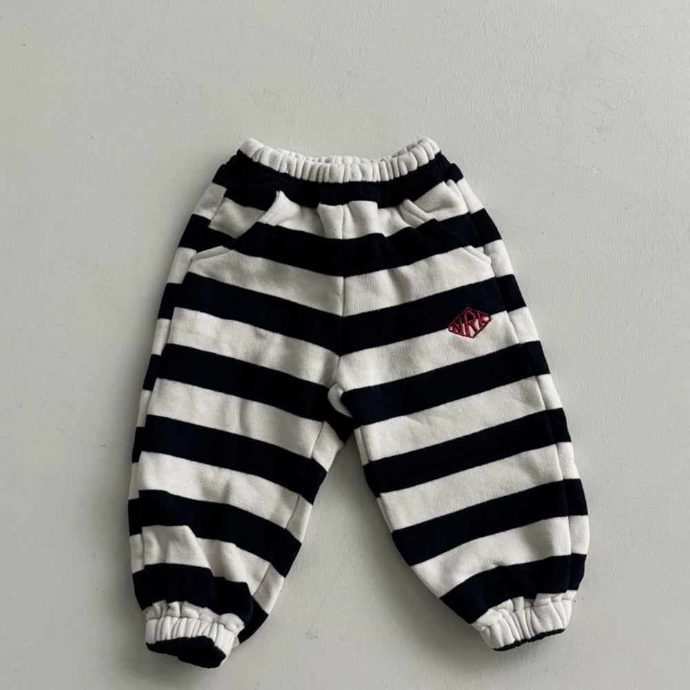 NRK 브레인단가라 조거팬츠 기모 XS-4XL 초등저학년 - 상세 이미지 3
