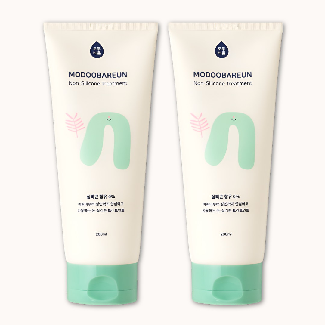 모두바른 무실리콘 두피 트리트먼트 임산부 헤어 머릿결관리 200ml, 2개 제품 이미지