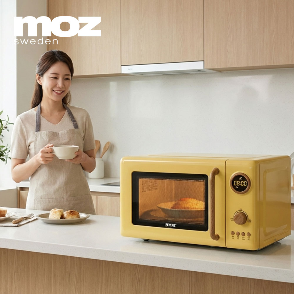 모즈스웨덴 20리터 전자레인지 MMO-700W 전자렌지 아이보리