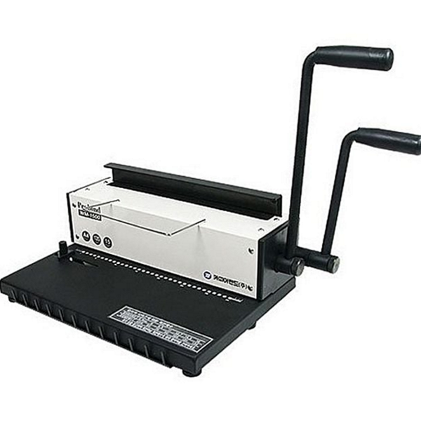 수동식 와이어 제본기 사무실용 수동 제본기 학습지 제안서 - 상품 이미지