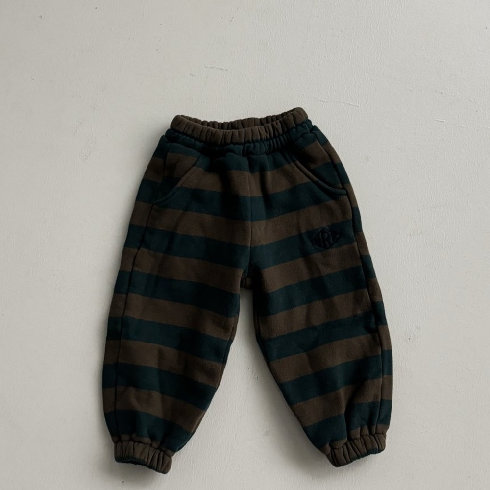 NRK 브레인단가라 조거팬츠 기모 XS-4XL 초등저학년 - 상세 이미지 2