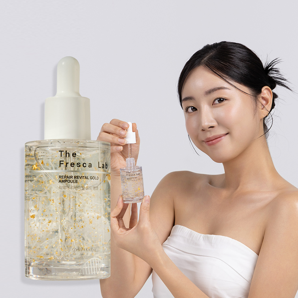 더프레스카랩 회복 재생 골드 앰플 / 펩타이드 세럼 / 영양 수분공급 50ml, 1개 - 메인 이미지