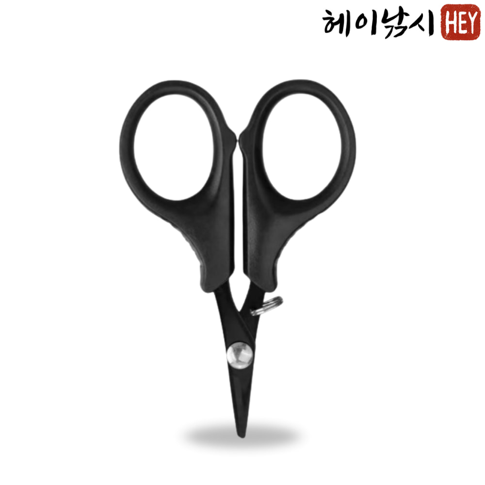 합사가위 톱니날 티타늄코팅 낚시가위 - 상품 이미지