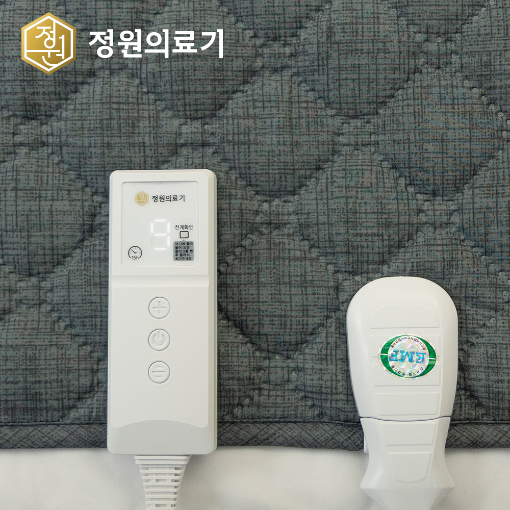 전자파없는 탄소매트 전기장판 전기매트 온열매트 침대 캠핑 1인용 싱글 슬랙스차콜