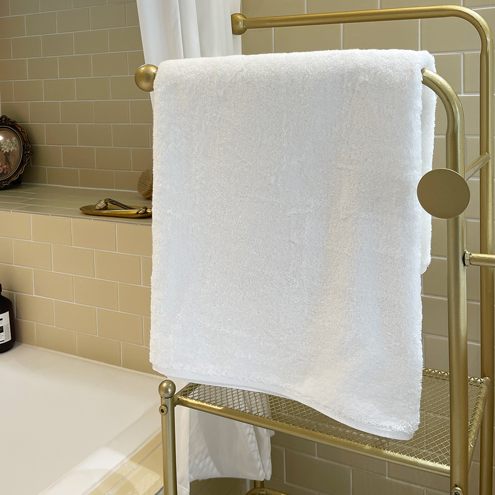 사라하우스 100% 순면 500g 고중량 호텔 도톰한 바스 타월 대형 70x140cm