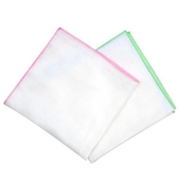 무형광 손수건 대형 순면 가제 손수건 10매 세안