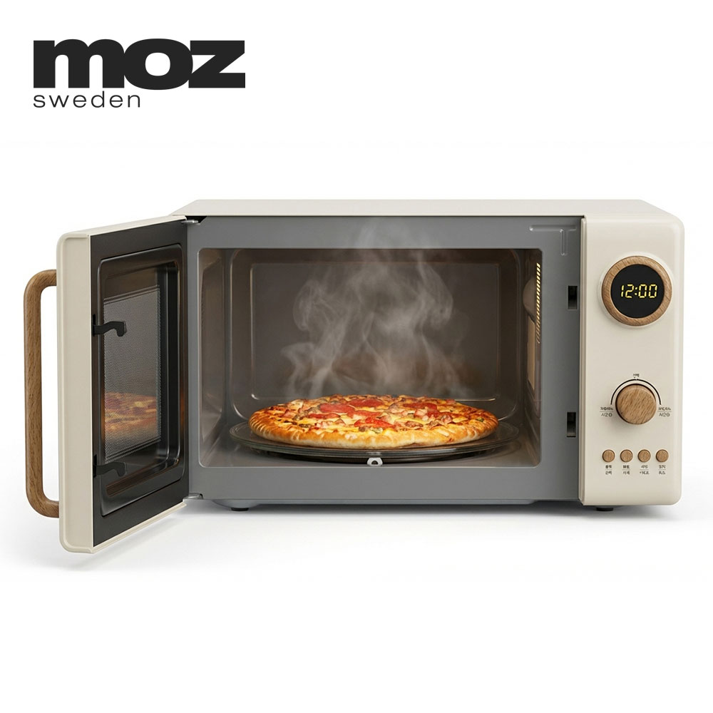 모즈스웨덴 20리터 전자레인지 MMO-700W 전자렌지 아이보리