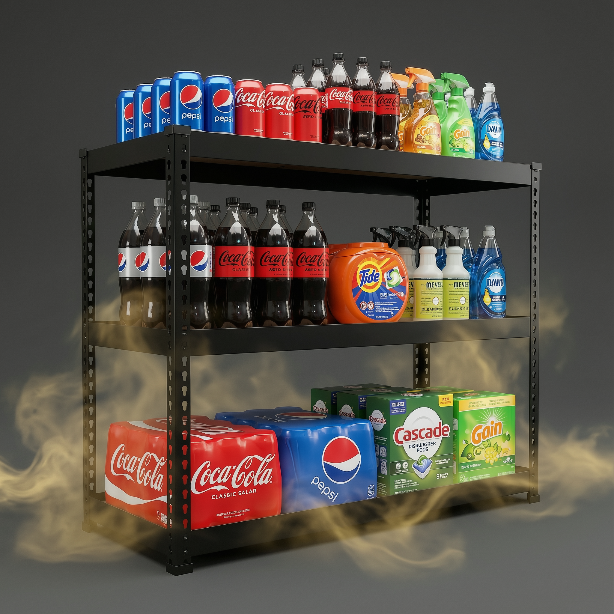 스피드랙 철제선반 12T합판 무볼트 조립식 앵글 창고 베란다 V23030332단