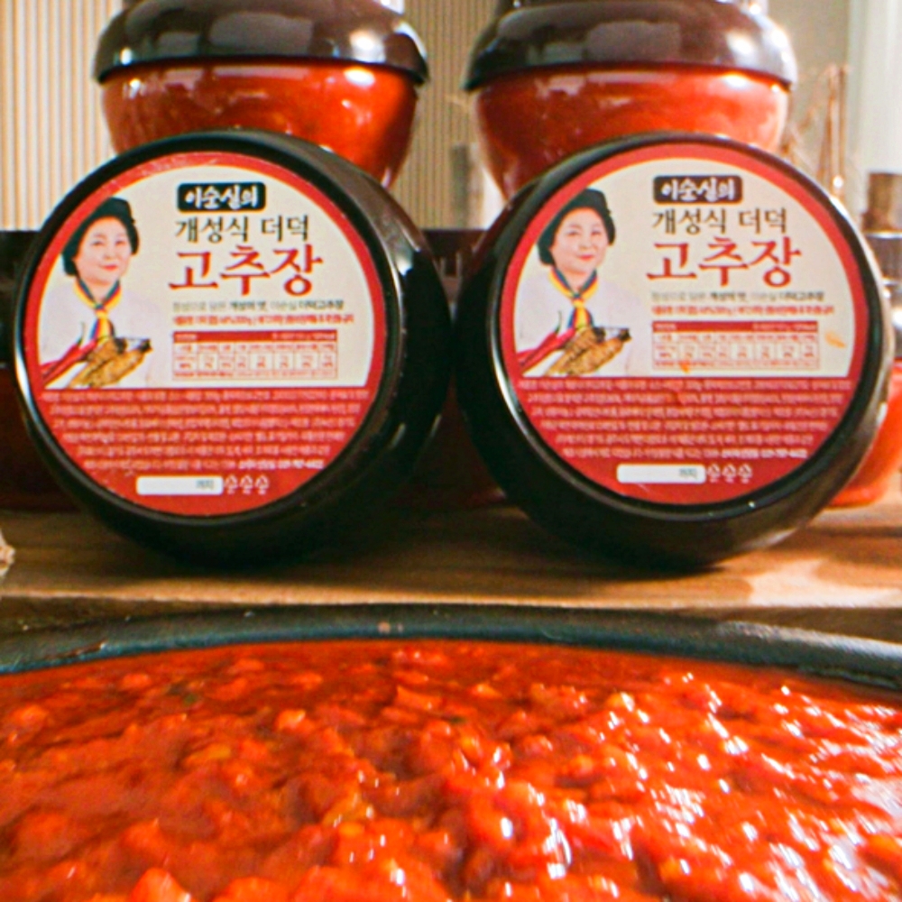 이순실 개성식 더덕 고추장 300g 5통 손맛 이북식 감칠맛 한식 볶음 고추장 - 상세 이미지 2