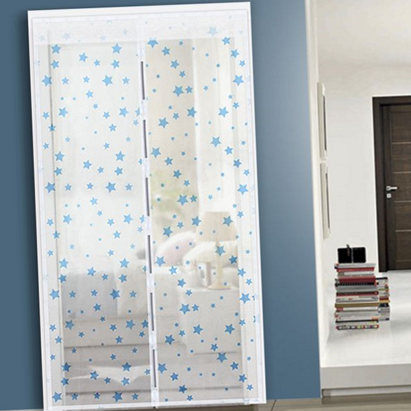 간편 현관 자석 방충망 문자동 현관 모기장 100x210cm 베란다 주방 - 상품 이미지