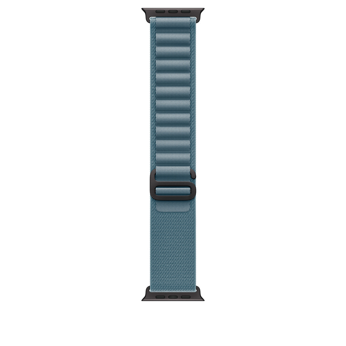 애플 정품 애플워치 알파인 루프 49mm 블랙 티타늄 마감, L, 라이트 블루 - 상품 이미지