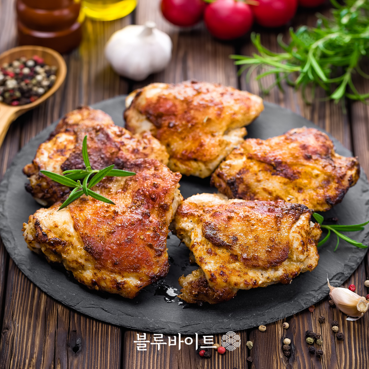 닭정육 페르디가오 닭다리살 뼈없는 순살 브라질산 냉동 2kg, 1개 이미지 4