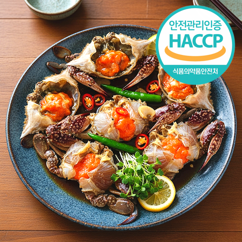 자연닮아 연평도 암꽃게장 알배기 당일제조 간장게장 2kg 3kg 2마리 국내산 꽃게장 - 상품 이미지