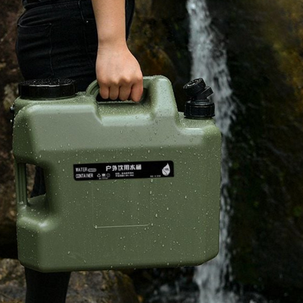 수도꼭지 캠핑 물통 휴대용 캠핑 워터 저그 차박